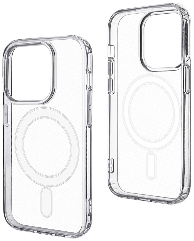 Чехол для Apple iPhone 15 Pro прозрачный купить,975