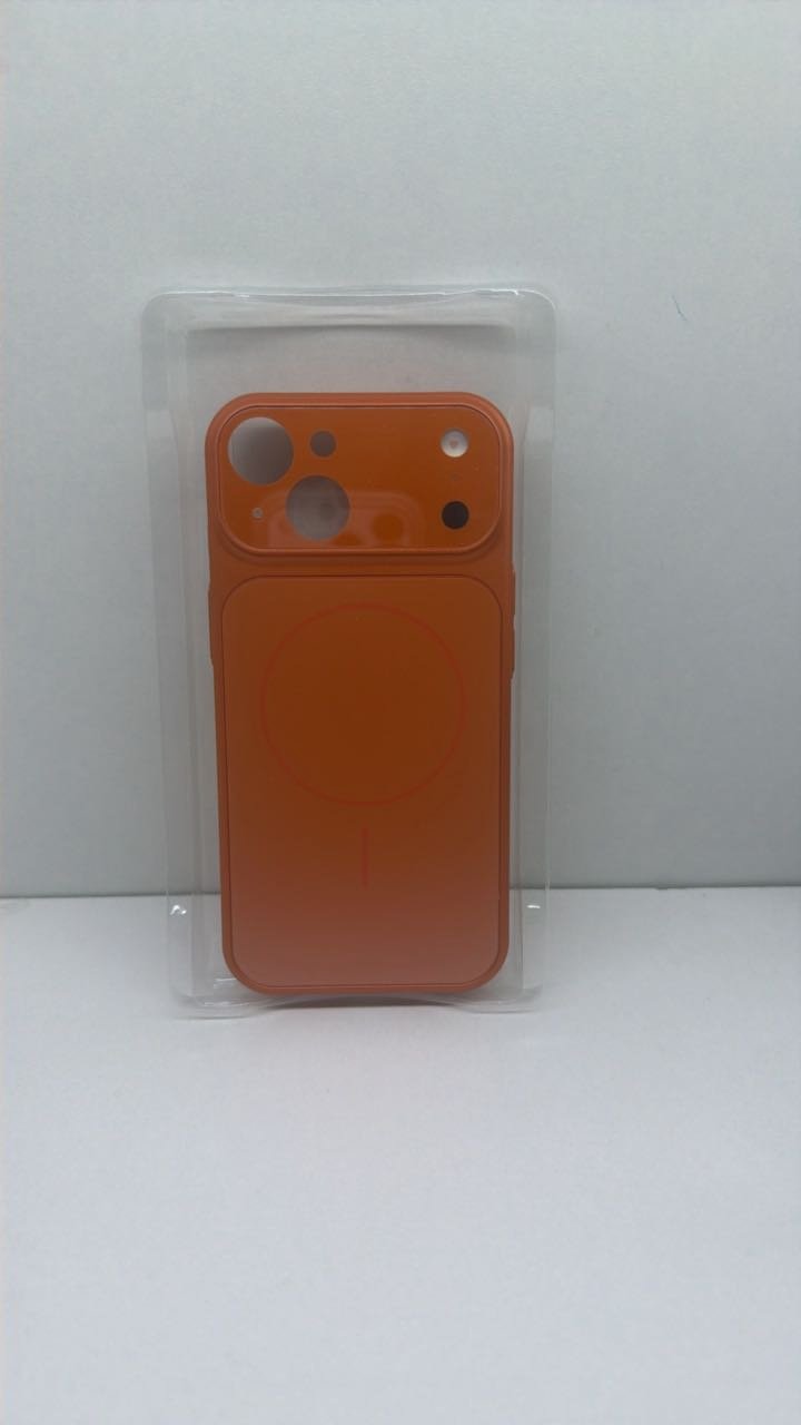 Чехол для Apple iPhone 15 оранжевый купить,1500