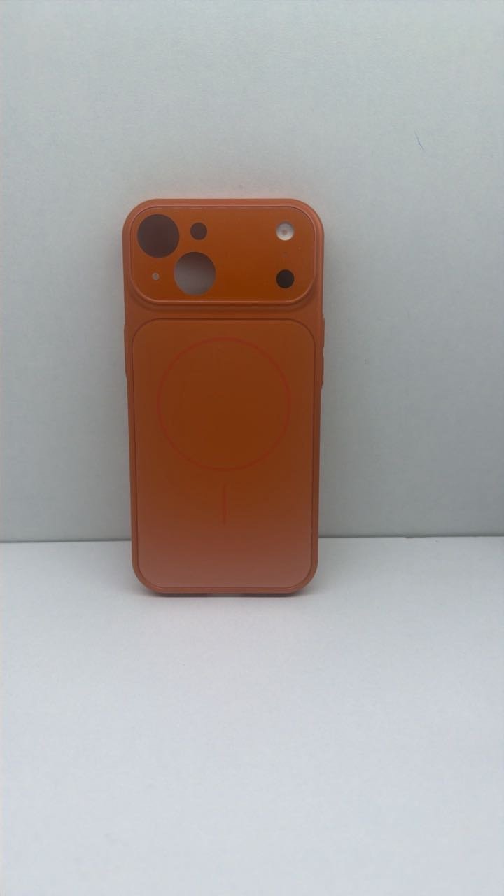 Чехол для Apple iPhone 15 оранжевый купить,1500