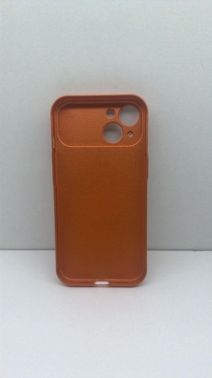 Чехол для Apple iPhone 15 оранжевый купить,1500