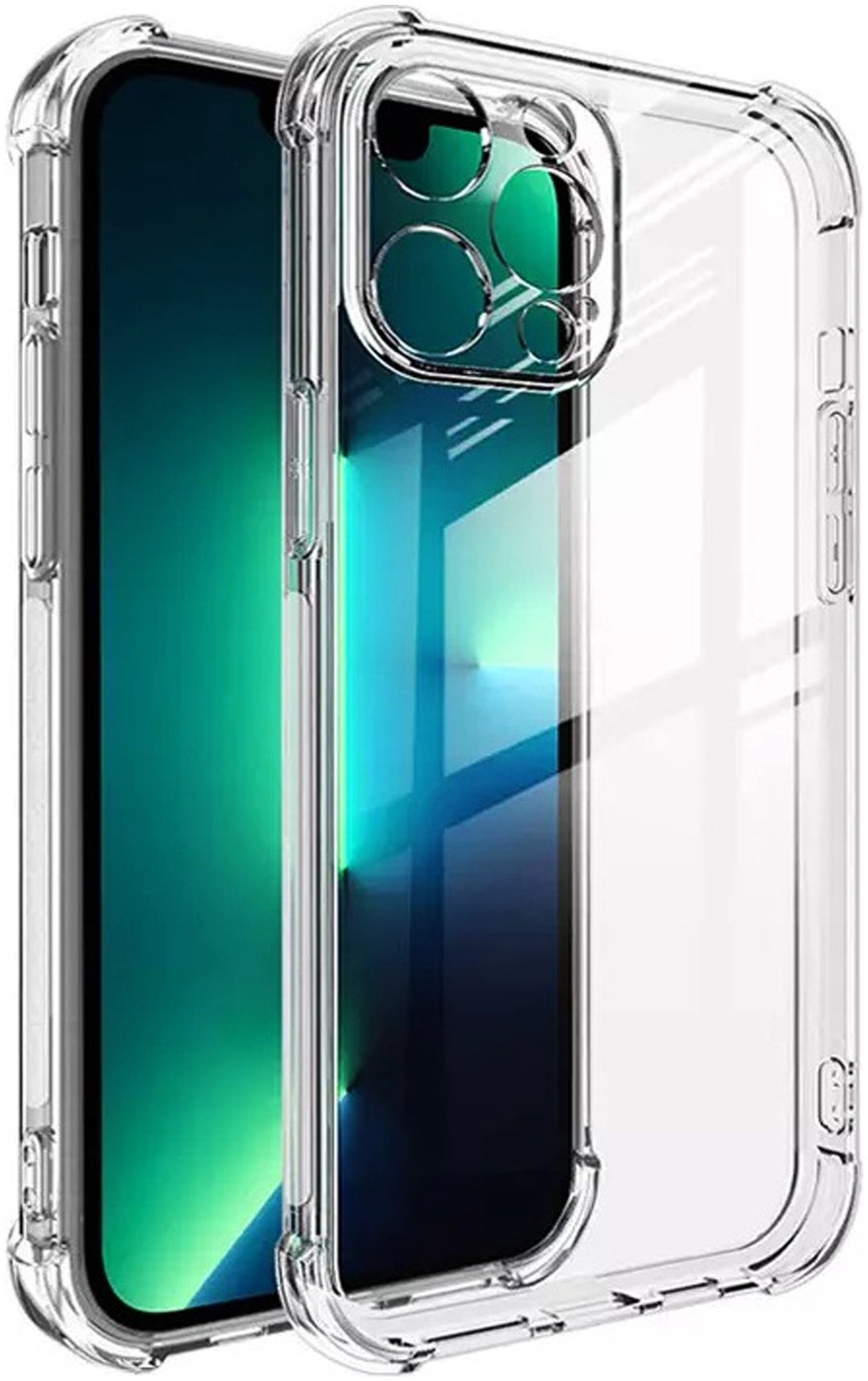Чехол для Apple iPhone 15 Pro прозрачный купить,270