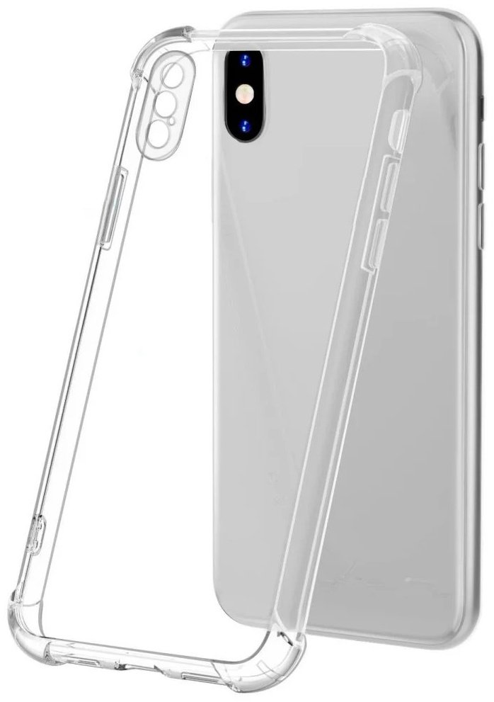 Чехол для Apple iPhone X прозрачный - ForteMarket Чехол для Apple iPhone X прозрачный купить,754