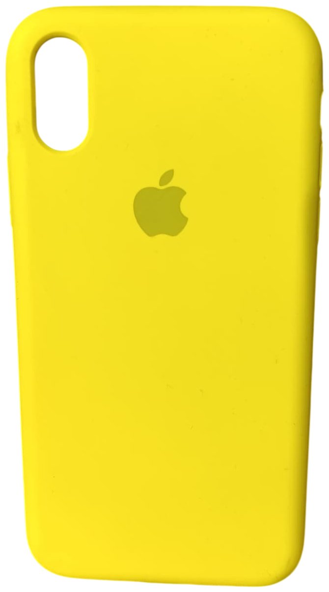 Чехол для Apple iPhone X, iPhone Xs желтый купить,550