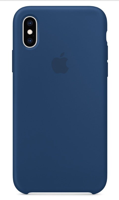 Чехол для Apple iPhone X, iPhone Xs синий - ForteMarket Чехол для Apple iPhone X, iPhone Xs синий купить,550