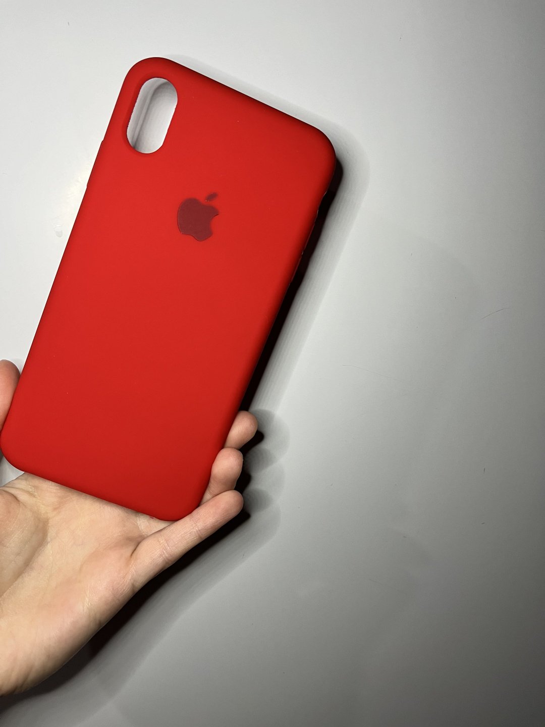 Чехол для Apple iPhone Xs Max красный купить,550