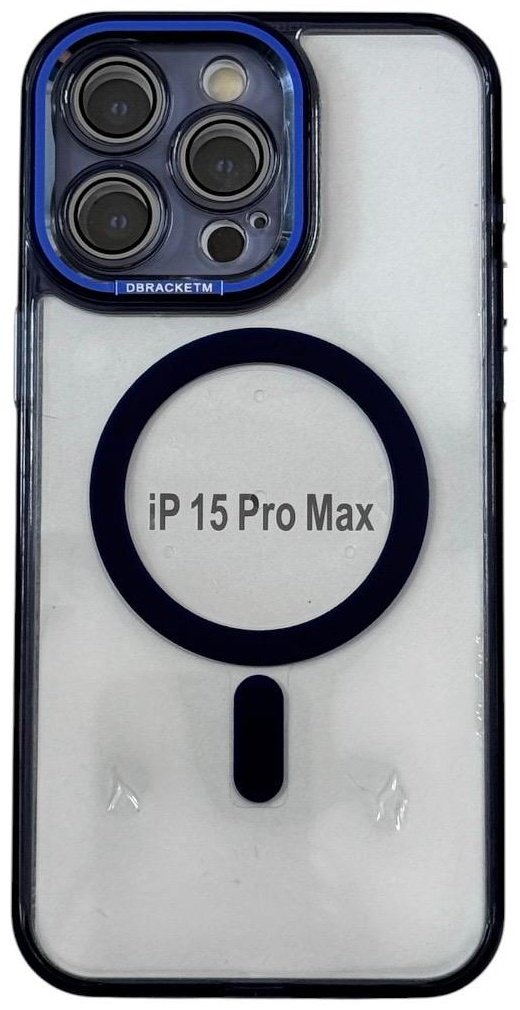 Чехол для Apple iPhone 15 Pro Max синий купить,999