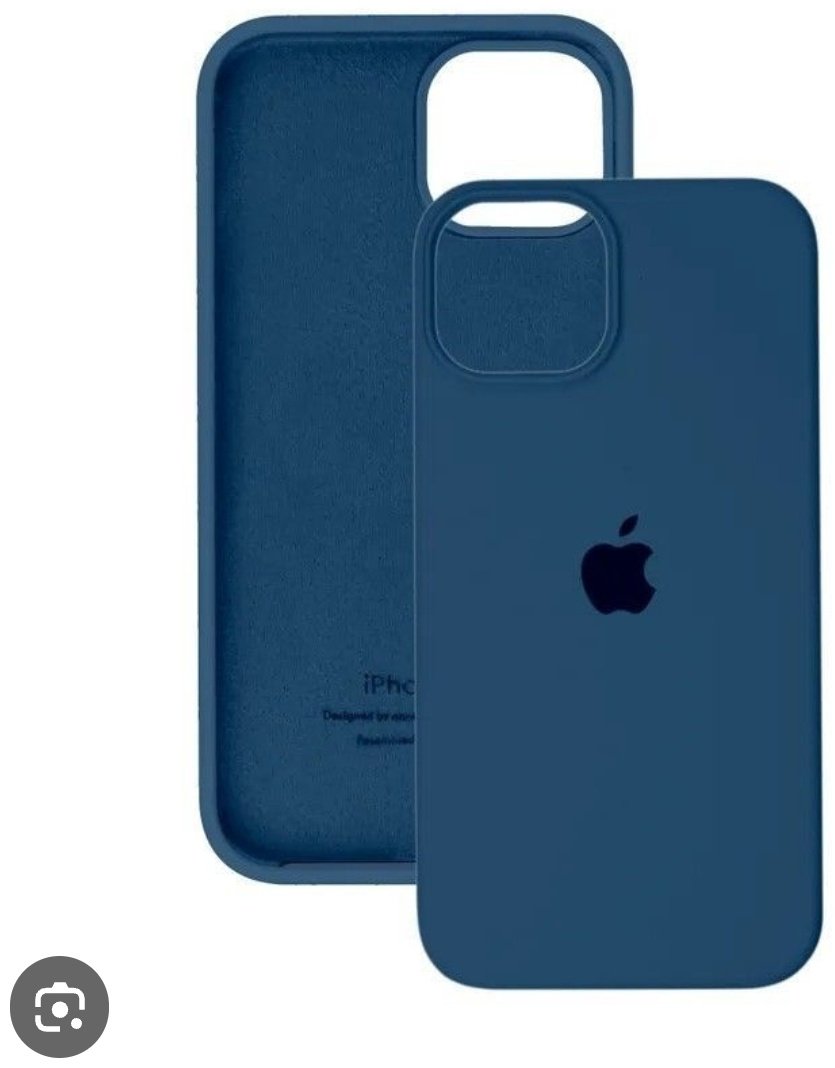 Чехол для Apple iPhone 15 Pro Max синий купить,970