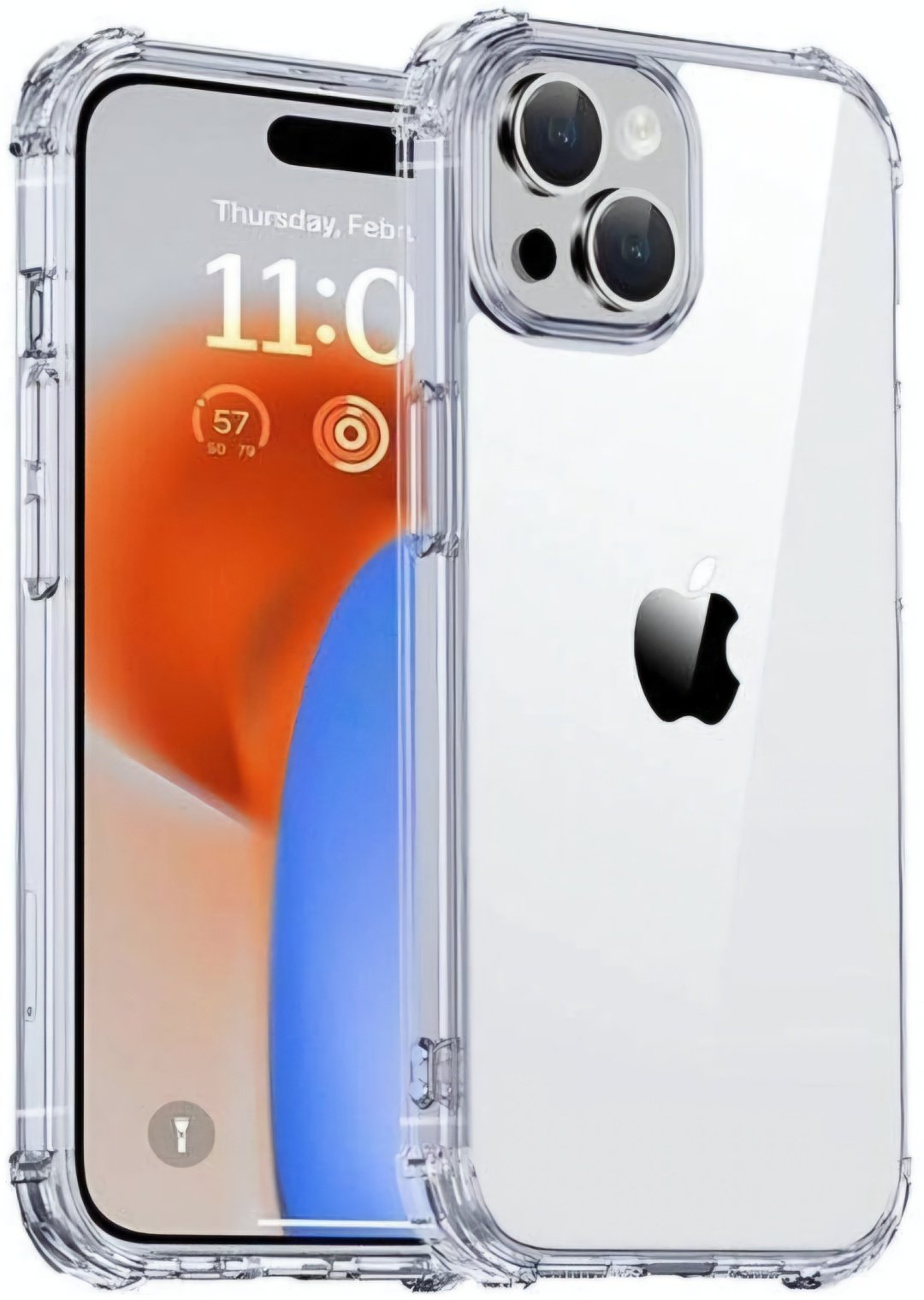 Чехол для Apple iPhone 15 прозрачный купить,770