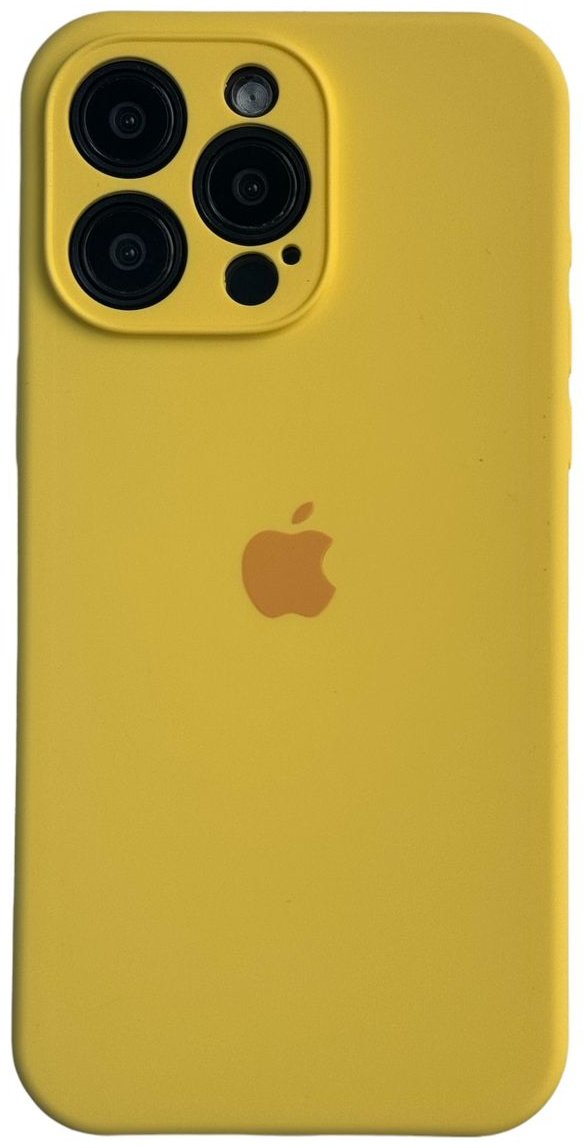 Чехол для Apple iPhone 15 Pro Max желтый купить,498