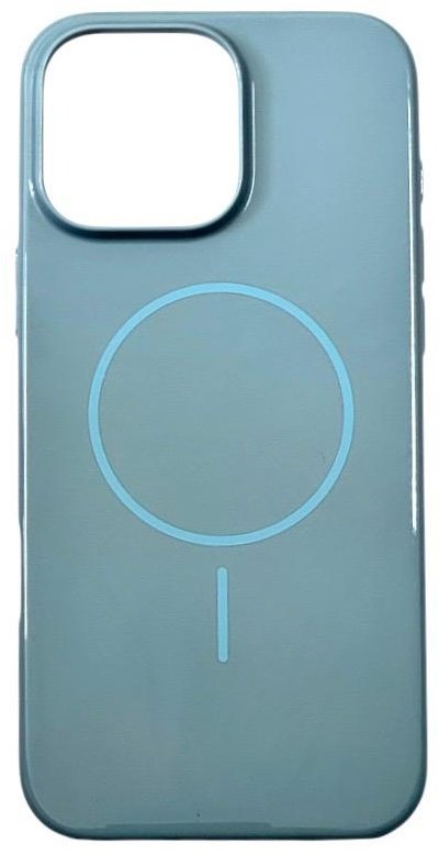 Чехол для Apple iPhone 15 Pro Max голубой купить,2200