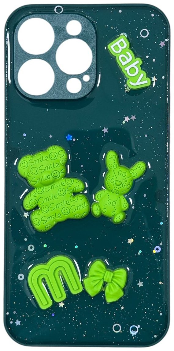 Чехол для Apple iPhone 15 Pro Max зеленый купить,990