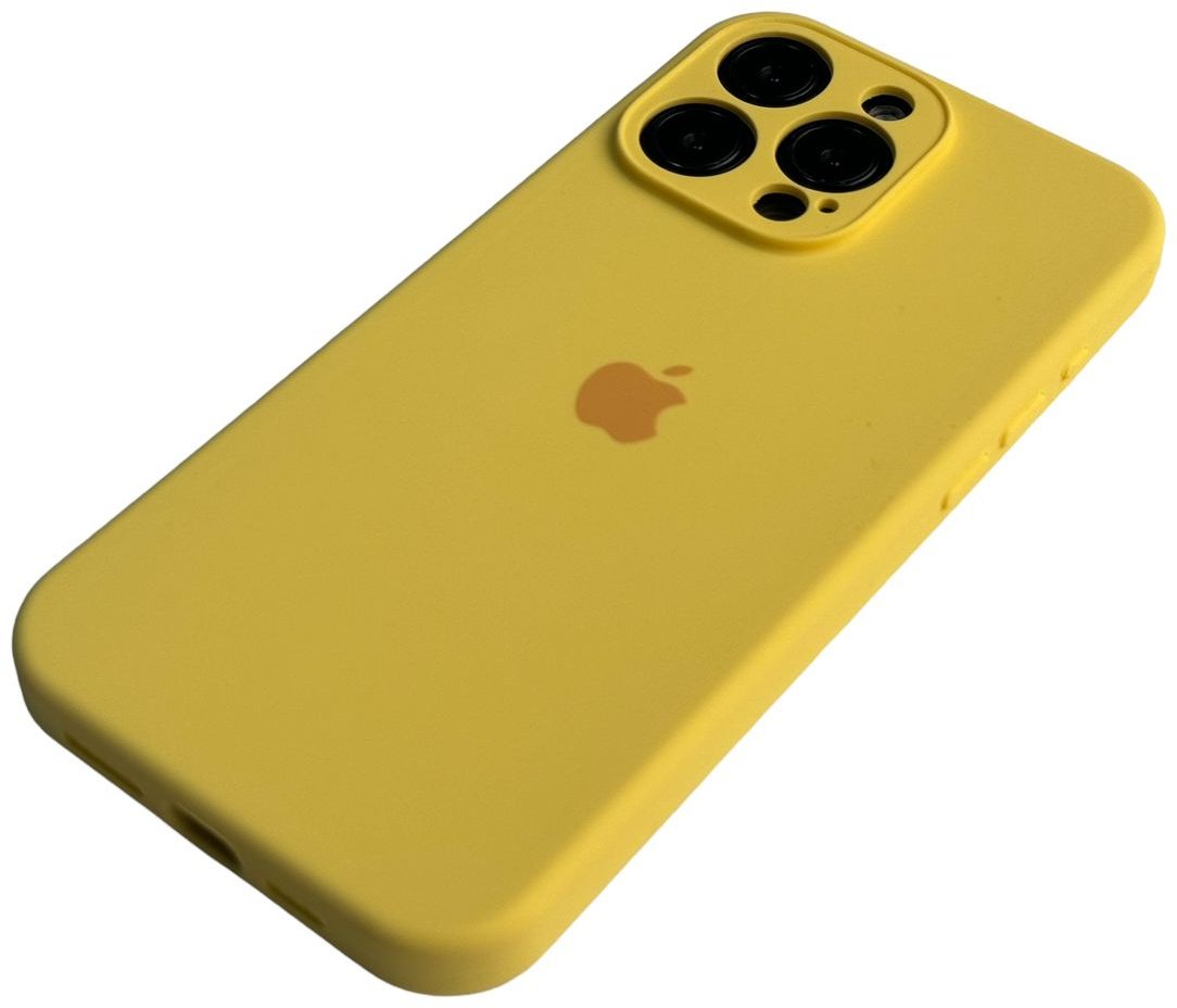 Чехол для Apple iPhone 15 Pro Max желтый купить,498