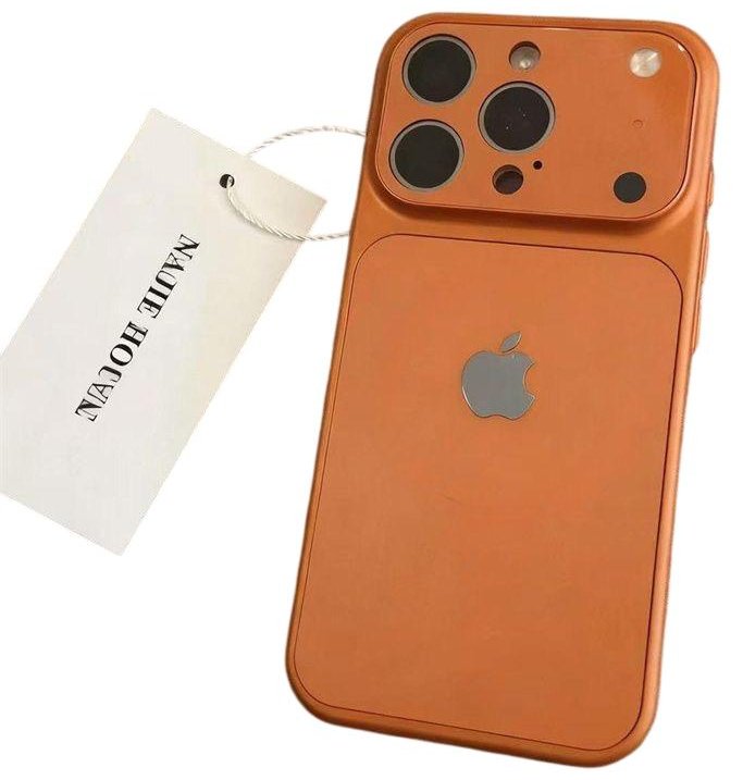 Чехол для Apple iPhone 15 оранжевый купить,869