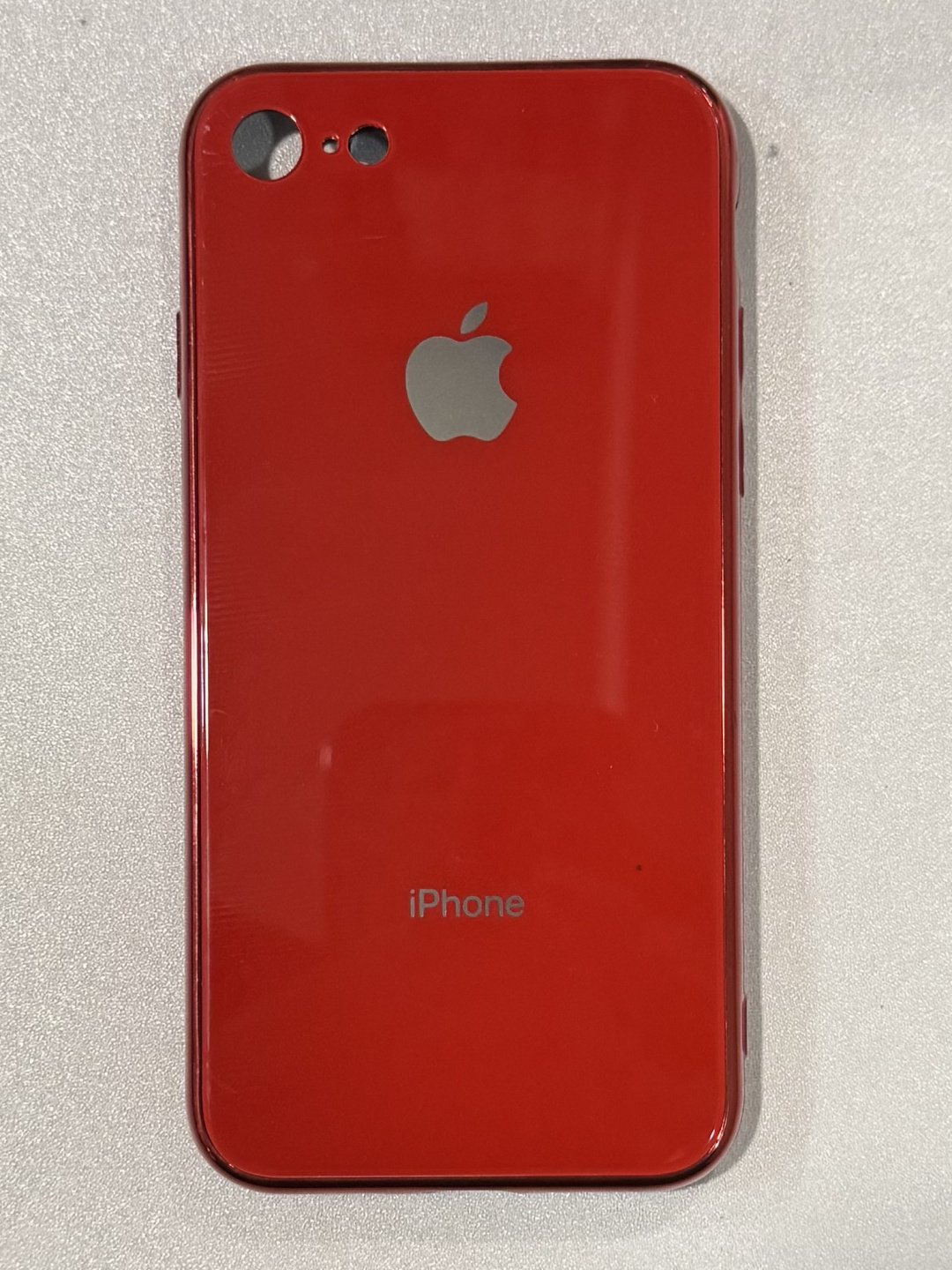 Чехол для Apple iPhone 7, iPhone 8, iPhone SE (2020) красный - ForteMarket Чехол для Apple iPhone 7, iPhone 8, iPhone SE (2020) красный купить,670