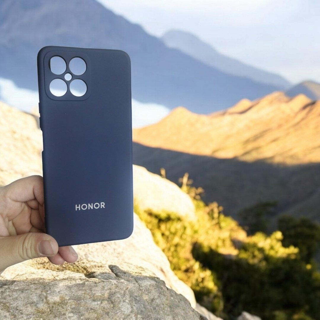 Чехол для Honor X8 синий купить,900