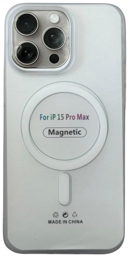 Чехол для Apple iPhone 15 Pro Max белый купить,1700