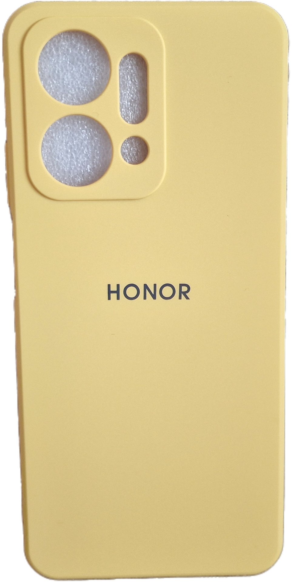 Чехол для Honor X7a желтый купить,900