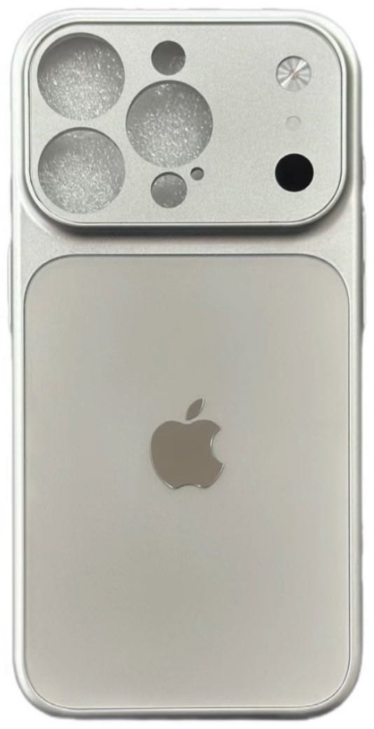 Чехол для Apple iPhone 15 Pro серебристый купить,1500