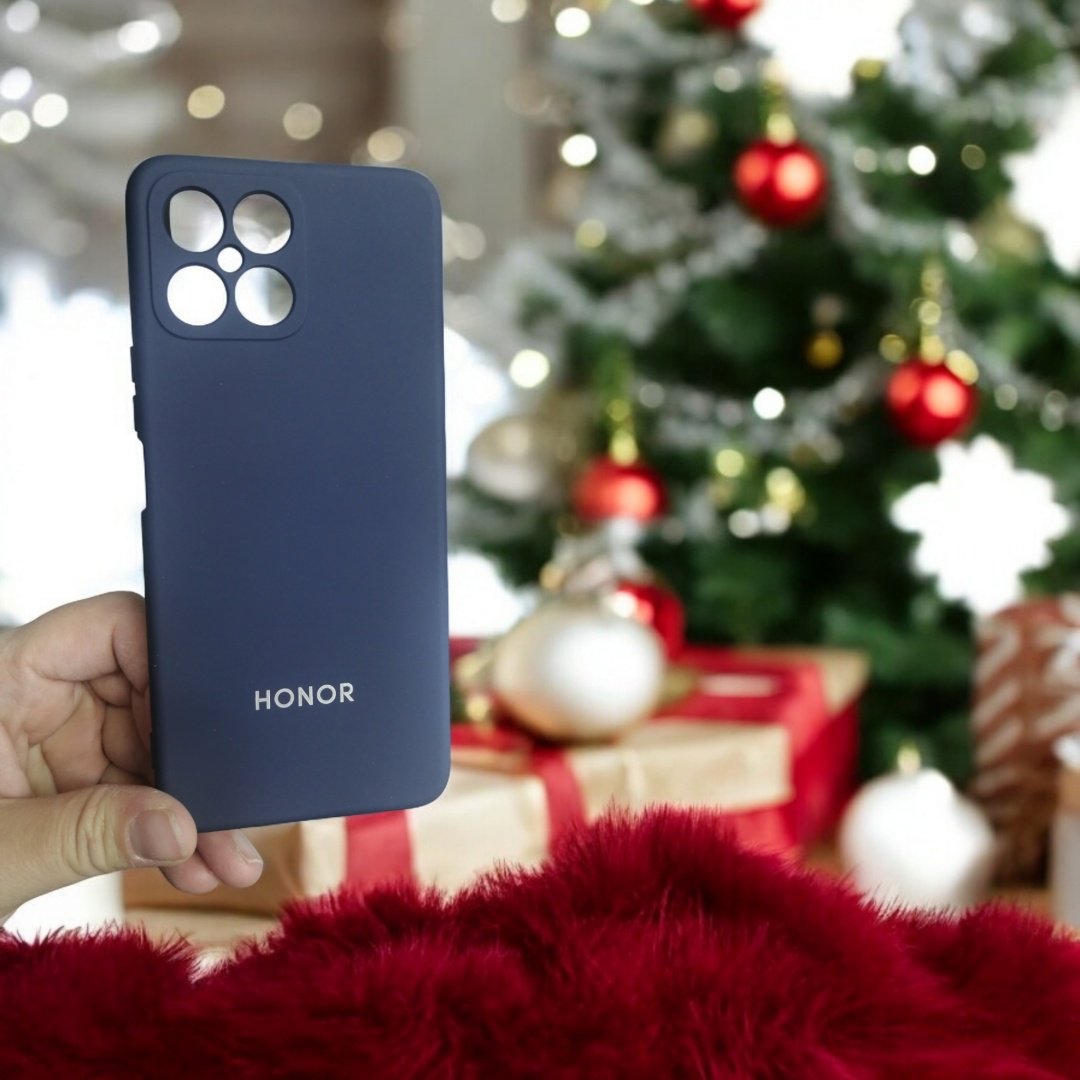 Чехол для Honor X8 синий купить,900