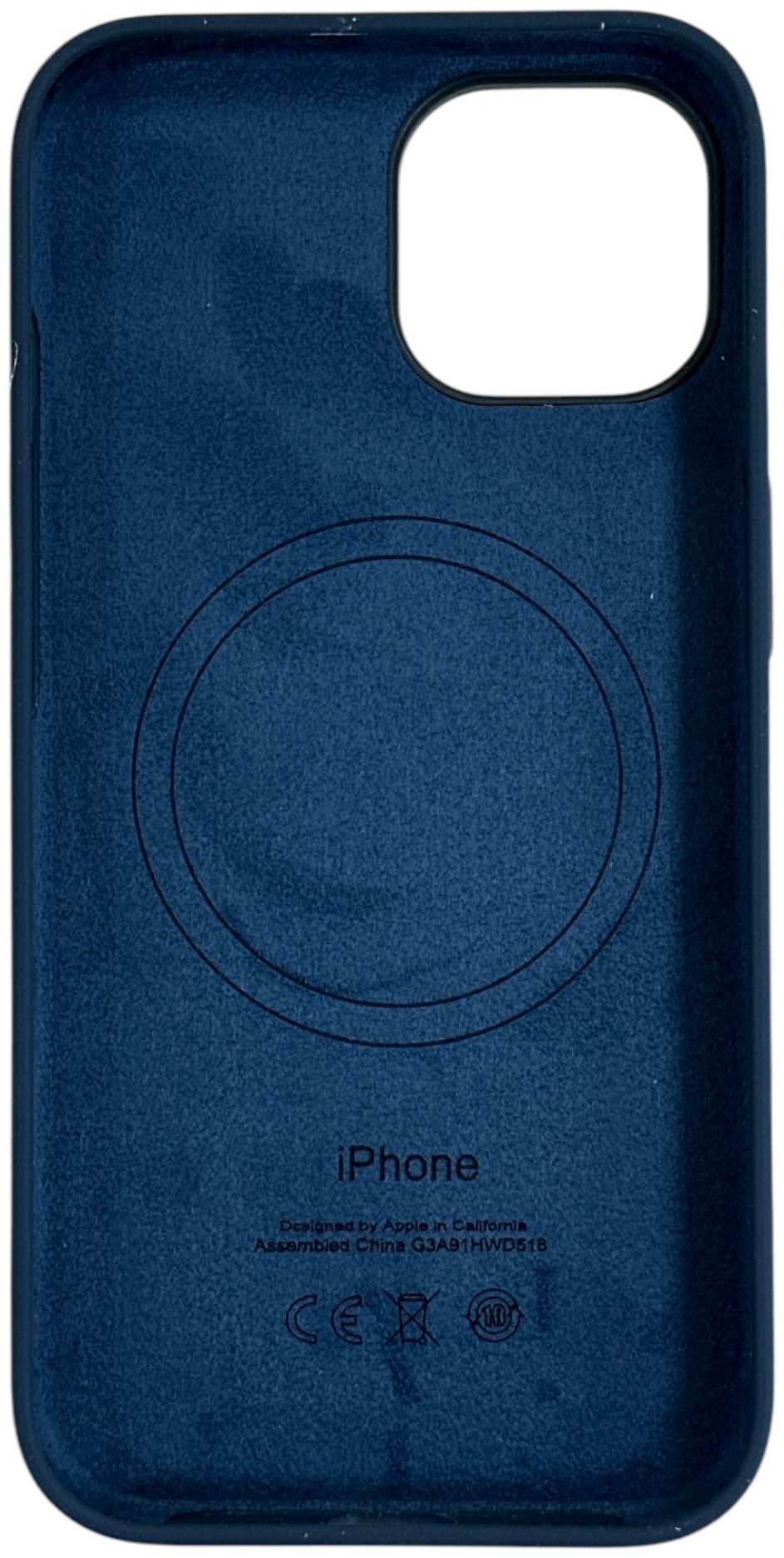 Чехол для Apple iPhone 15 синий купить,509
