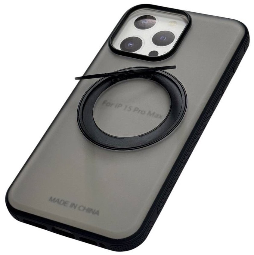 Чехол для Apple iPhone 15 Pro Max черный купить,3500