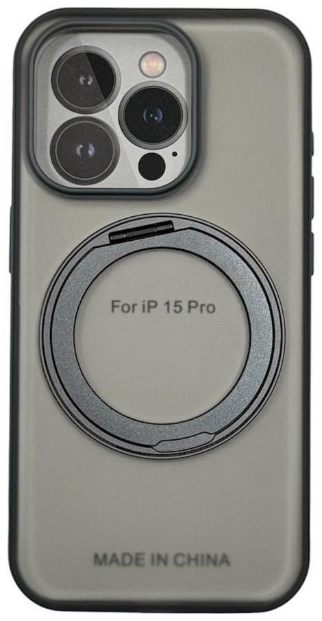 Чехол для Apple iPhone 15 Pro серый купить,3500