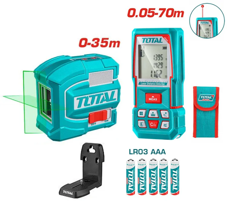 Лазерный дальномер Total TOSLL0401 70м купить,NaN