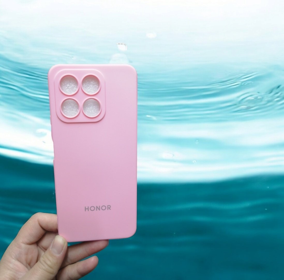Чехол для Honor X8a розовый купить,900