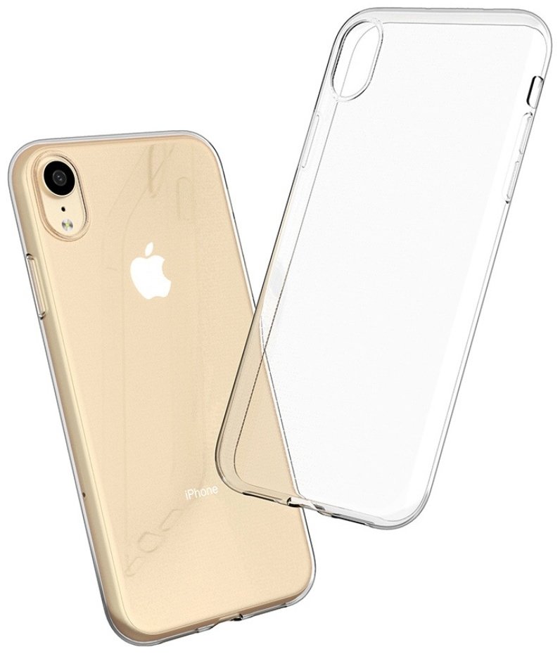 Чехол для Apple iPhone Xr прозрачный купить,742