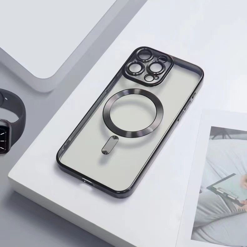 Чехол для Apple iPhone 15 Pro Max черный купить,718