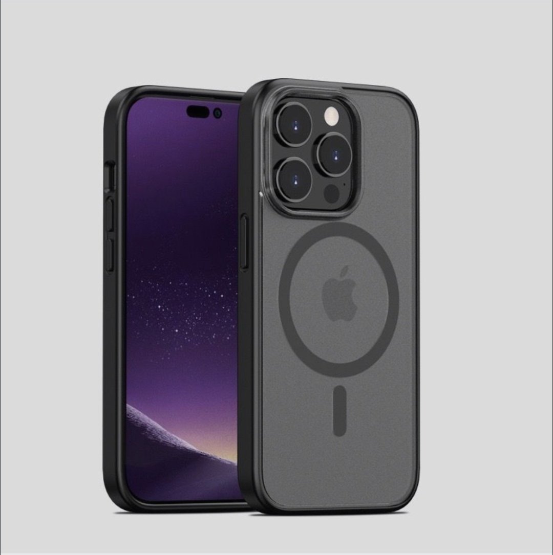 Чехол для Apple iPhone 15 Pro Max черный купить,956