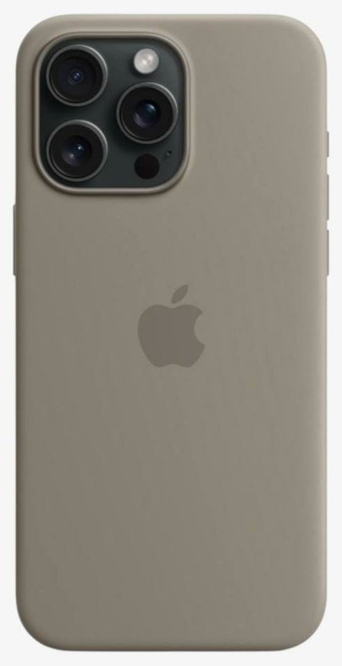 Чехол для Apple iPhone 15 Pro Max серый купить,1200