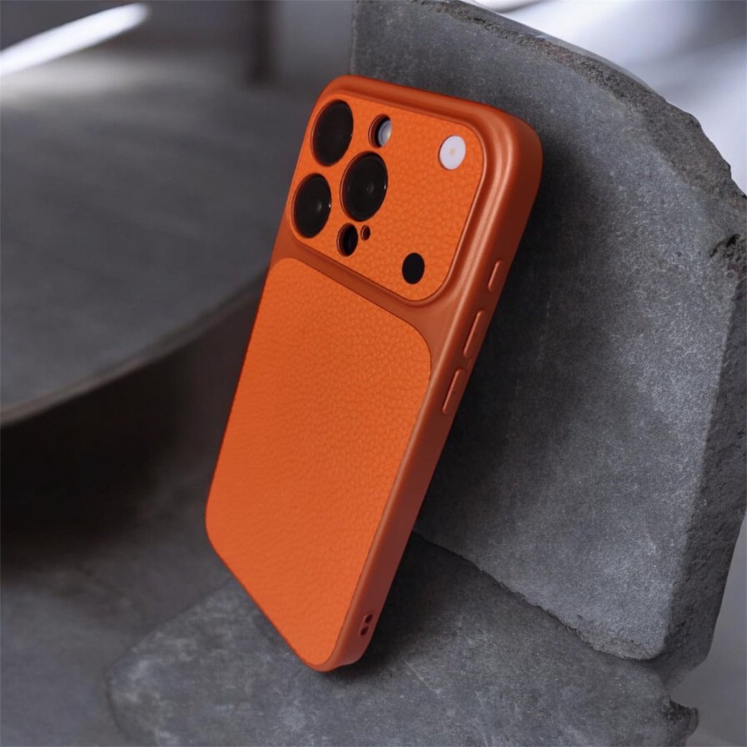 Чехол для Apple iPhone 15 Pro Max оранжевый купить,1429