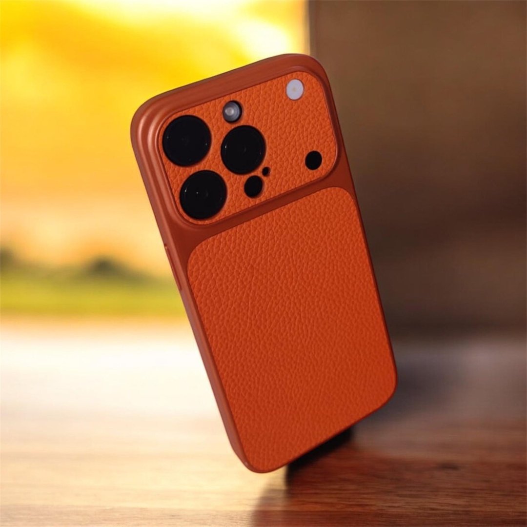 Чехол для Apple iPhone 15 Pro Max оранжевый купить,1429