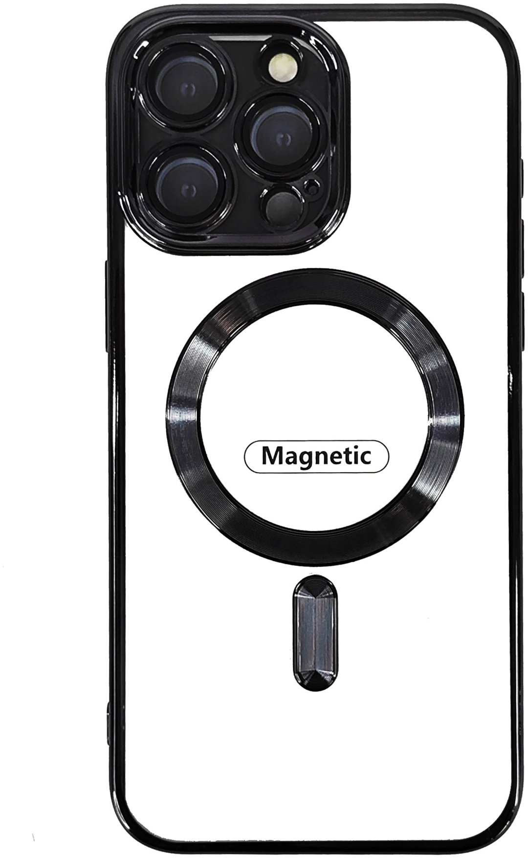 Чехол для Apple iPhone 15 Pro Max черный купить,543