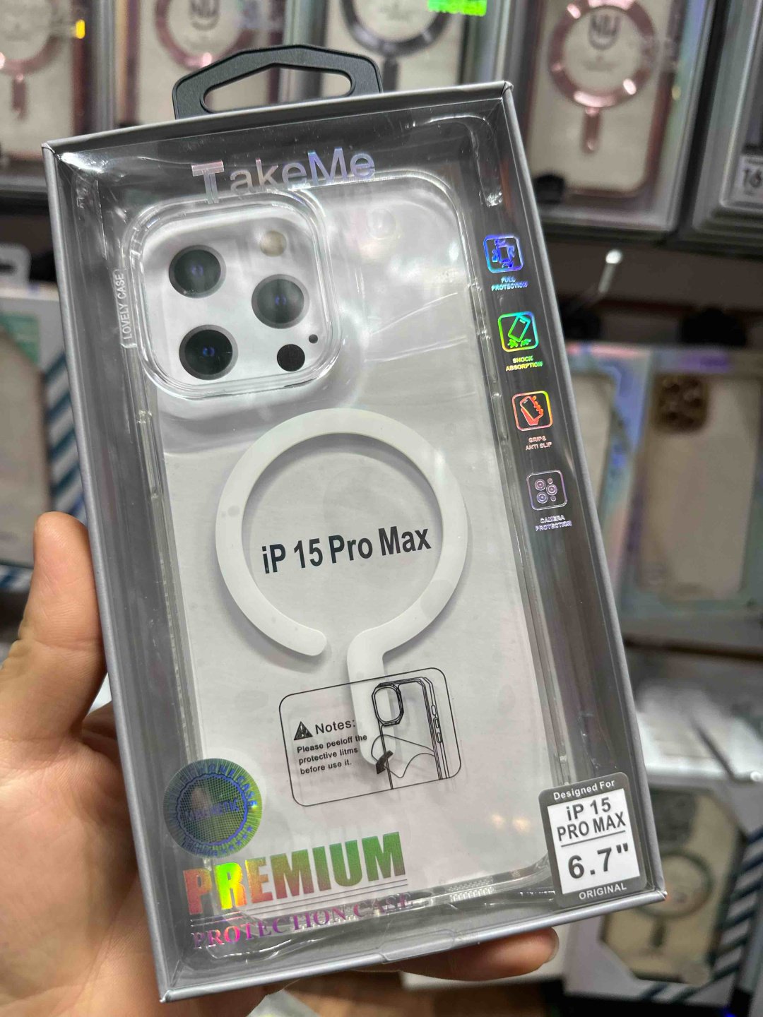 Чехол для Apple iPhone 15 Pro Max прозрачный купить,999