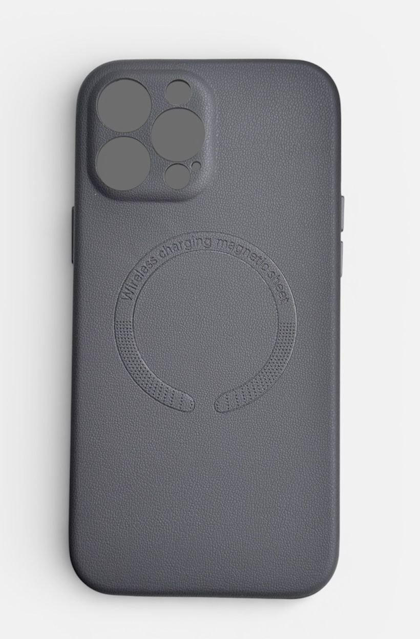 Чехол для Apple iPhone 15 Pro Max серый купить,2500