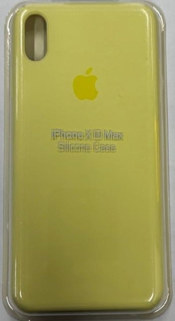 Чехол для Apple iPhone Xs Max желтый купить,550