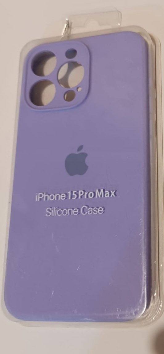 Чехол для Apple iPhone 15 Pro Max сиреневый - ForteMarket Чехол для Apple iPhone 15 Pro Max сиреневый купить,999