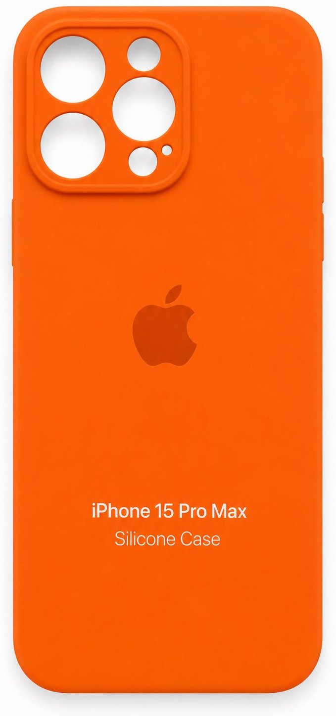 Чехол для Apple iPhone 15 Pro Max оранжевый