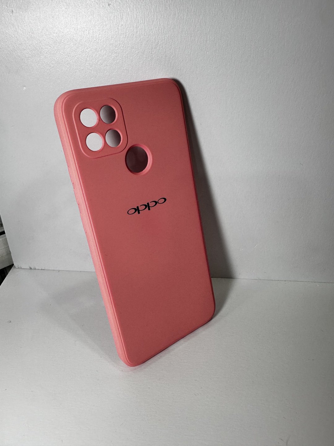 Чехол для OPPO A15, A15S розовый