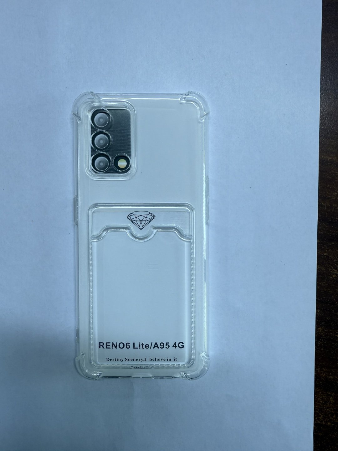 Чехол для OPPO Reno 6 Lite прозрачный купить,432