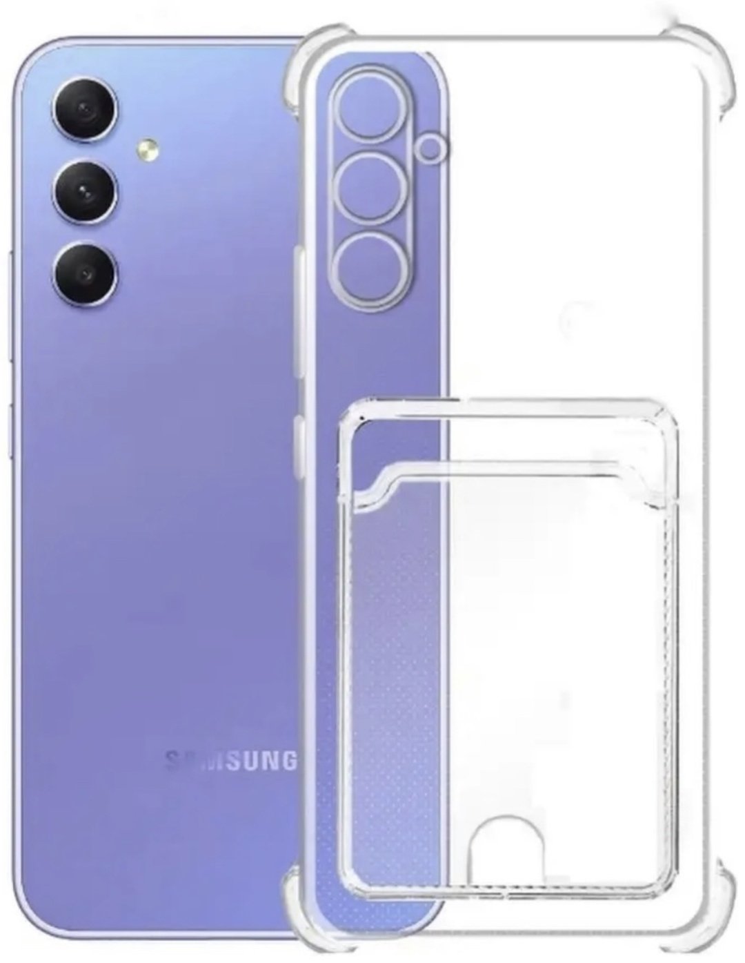 Чехол для Samsung Galaxy A14 прозрачный купить,468
