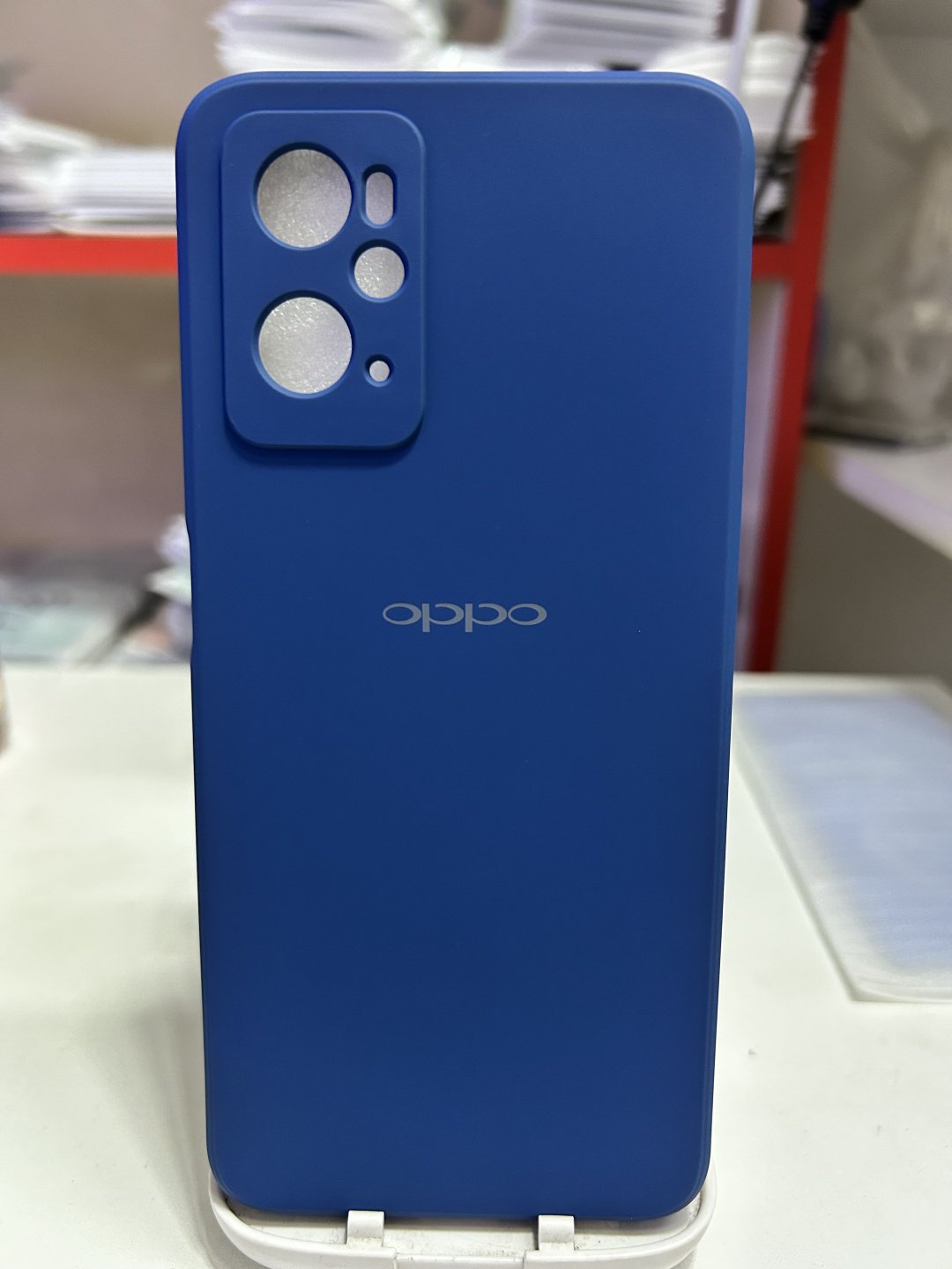 Чехол для OPPO A96 синий купить,900