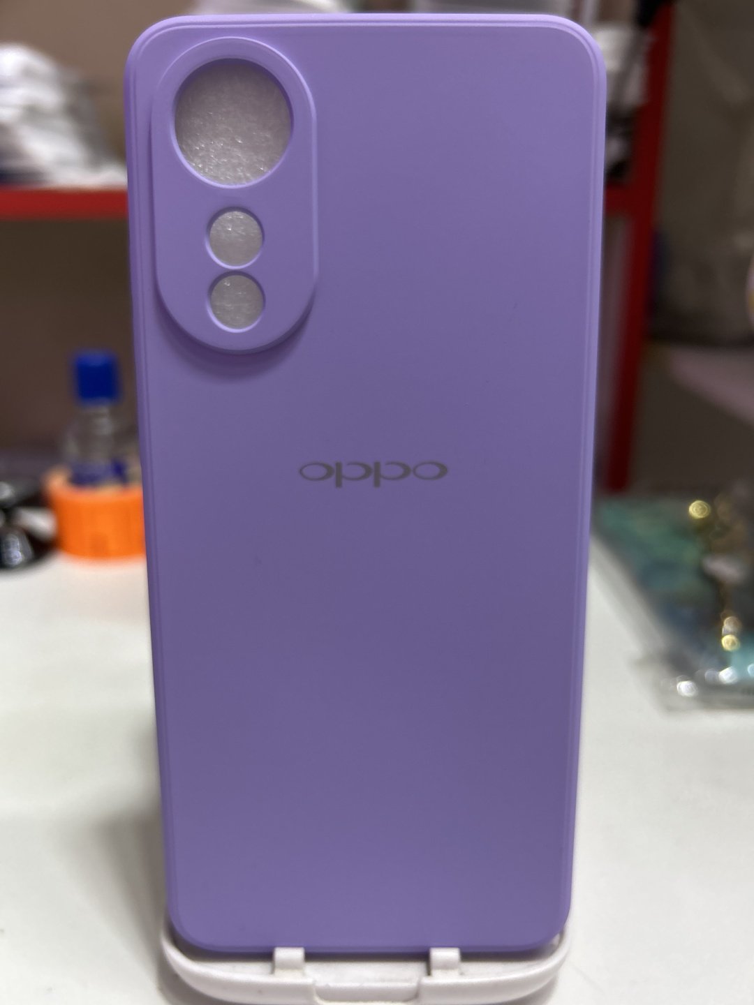 Чехол для OPPO A78 сиреневый купить,970