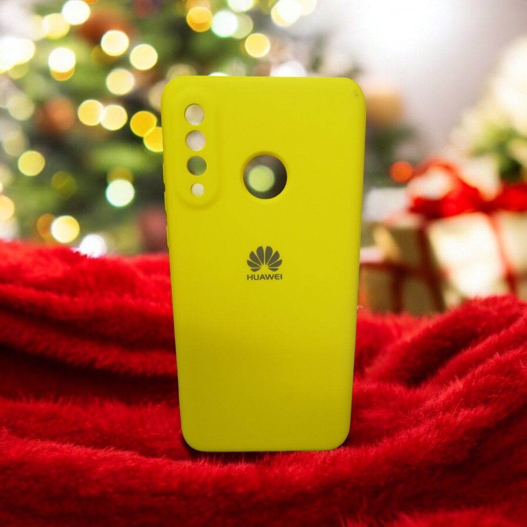 Чехол для Huawei P20 Lite желтый купить,900