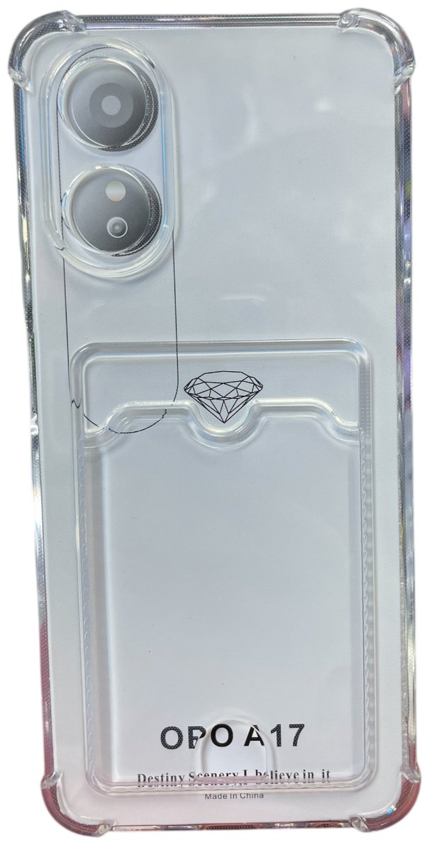 Чехол для OPPO A17, A17k прозрачный купить,756
