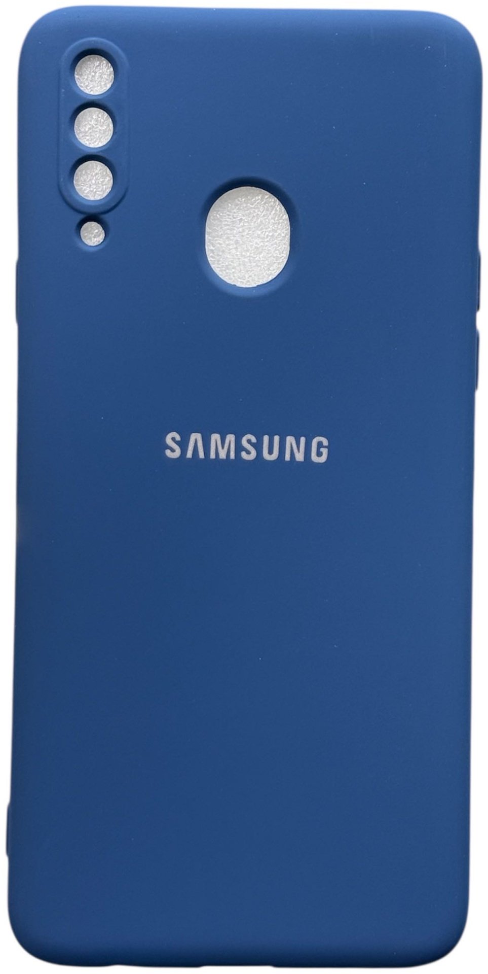 Чехол для Samsung Galaxy A20s синий купить,983