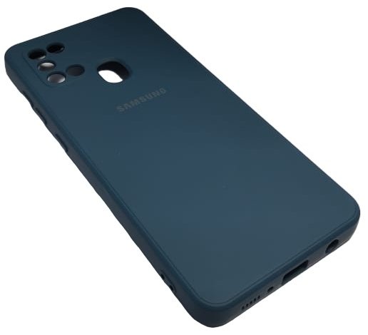 Чехол для Samsung Galaxy A21s синий купить,553
