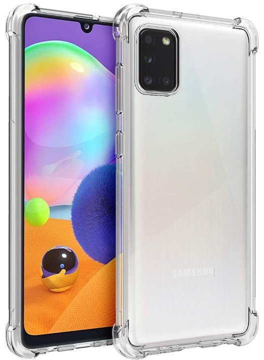 Чехол для Samsung Galaxy A31 прозрачный купить,499